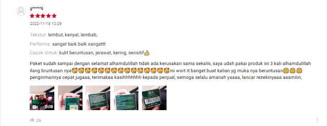 testimoni skincare